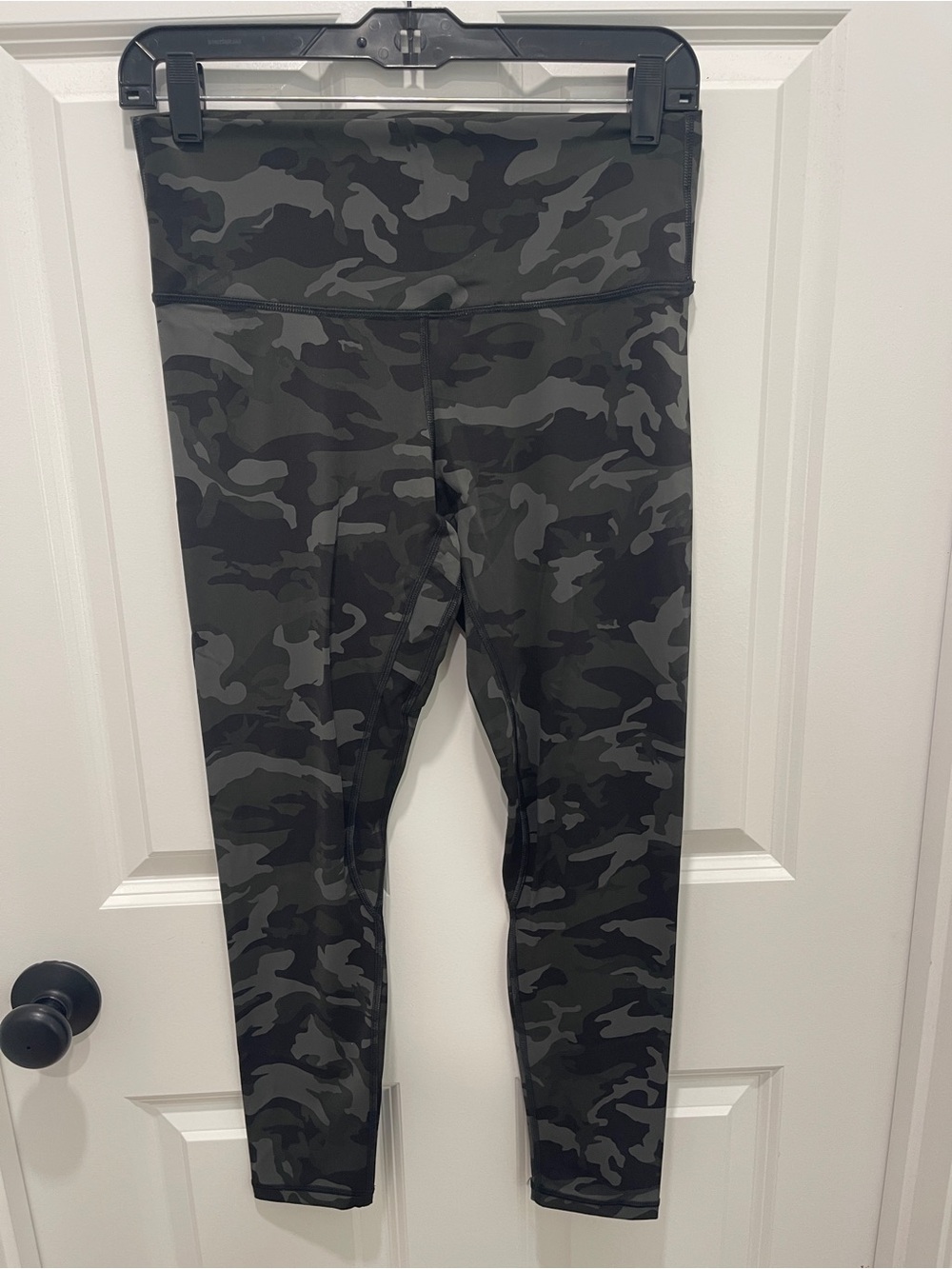 lululemon athletica Black & Gray Camo High-Rise Leggings